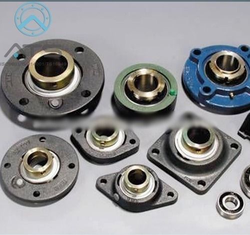 Pillow Block Bearings - High-Grade Cast Iron, Spherical Self-Aligning Design | Duplex Oil-Proof Synthetic Rubber Seal, Versatile Applications in Marine, Automobile, and Agriculture Machinery