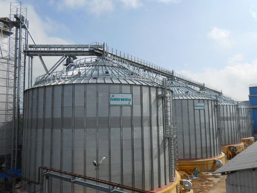 Robust Galvanized Silo Storage Systems