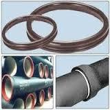 80 मिमी से 2500 मिमी ब्लैक राउंड एपीडीएम टायटन गैस्केट कठोरता: 50/80 शोर ए