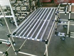 Modular Pipe Joint FIFO Flow Racks