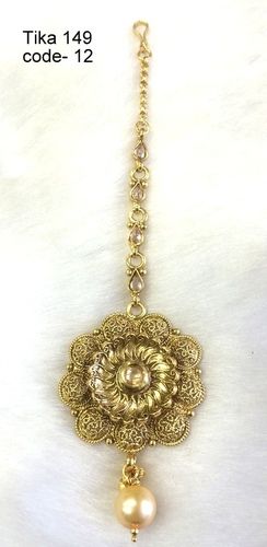 Imitation Traditional Maang Tika Jewellery