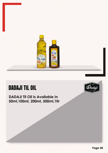 Pure Til Oil 1 Liter Grade: A