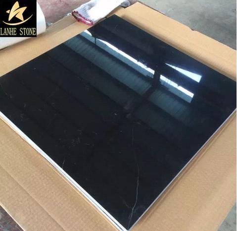 Black Nero Marquina Marble Tiles Slabs