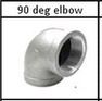 stainless steel elbow