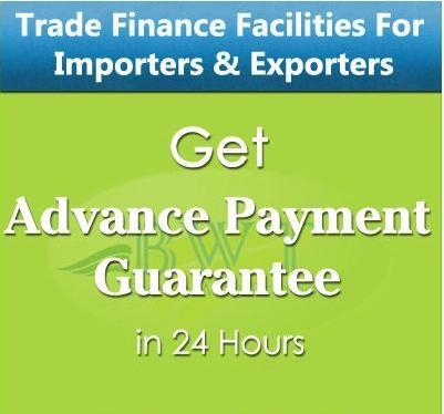 Advance Payment Guarantee Service For Importers And Exporters