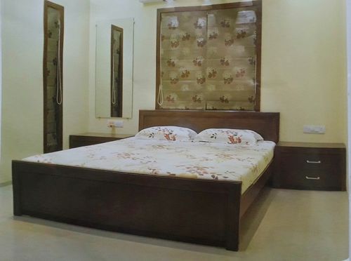 King Size Bed With Side Table