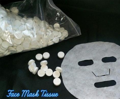 Blossom Facial Mask Tissue Coins