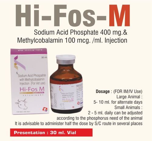 Liquid Hi - Fos M Injection Veterinary Medicine