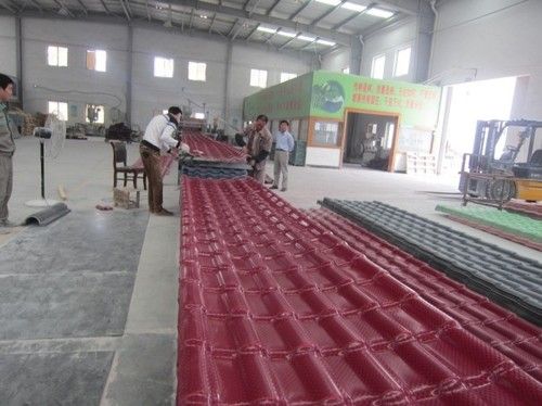 Plant Fiber Polyester Roof Tile