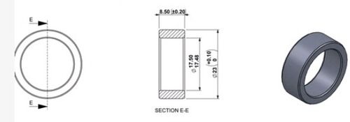 Tungsten Carbide Seal 23*17.5*8.5