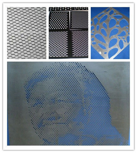 Industrial Aluminum Perforated Metal Sheets Panel