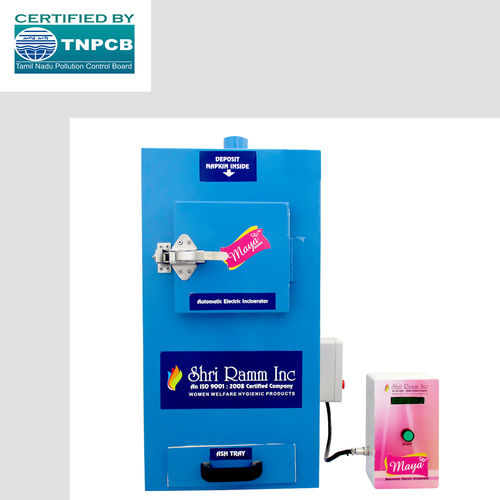 Grand Model Sanitary Napkin Incinerator Machine