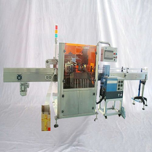Automatic Straw Applicator Machine