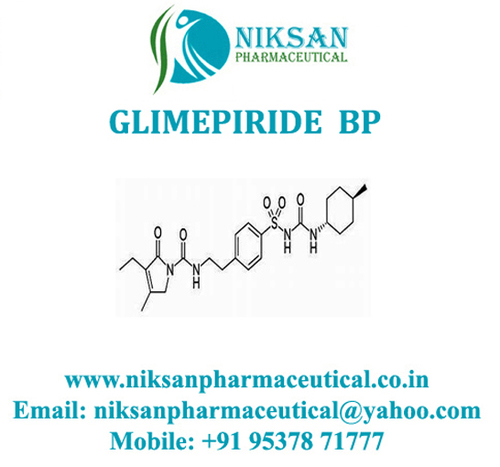  Glimepiride Ip/Bp/Ep/Usp Application: Medicine