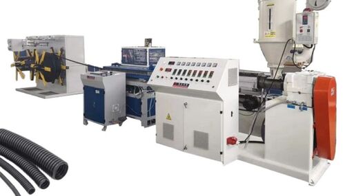 Pp Pe Pvc Pa Corrugated Conduit Pipe Machinery