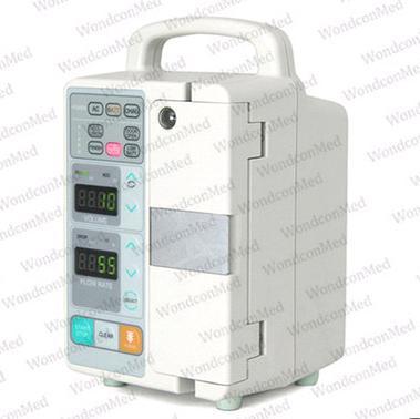 Infusion Pump - Curvilinear Peristaltic Mechanism, 1-1100 ml/h Flow Rate | Real-Time Infusion Monitoring, Multi-Level Occlusion Sensitivity, Automatic Power Switching