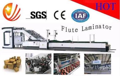 High Speed Automatic Flute Laminator - 11,000 Sheets Per Hour | ±1 mm Precision, 30 Grams Glue Per Square Meter, Chasing Registration