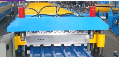 roof panel roll forming machine