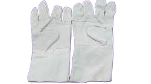 चमड़े के हाथ के दस्ताने