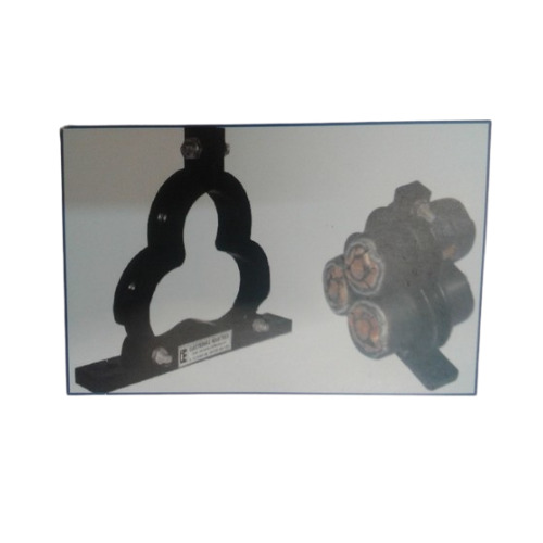 Aluminium Trefoil Clamps - Single Core Cable Support Solution | Maintains Magnetic Symmetry, Nullifies Induced Magnetic Fields