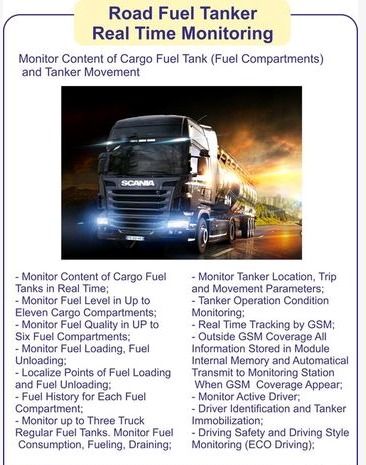 Road Fuel Tanker Real Time Monitoring