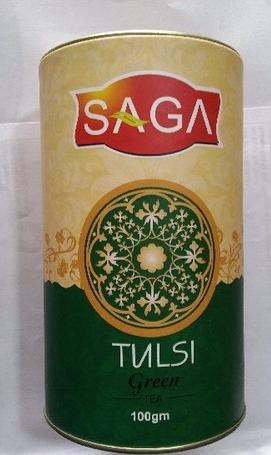 Saga Premium Tulsi Green Tea