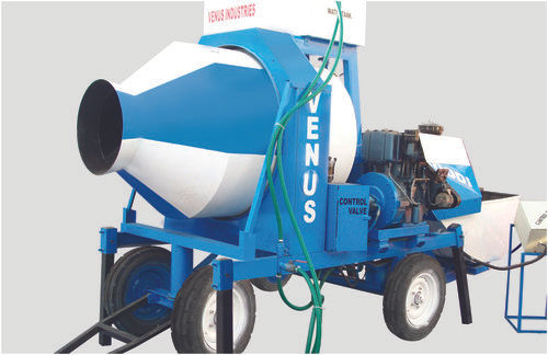 Diesel Engine Operated Reversible Concrete Mixer Model RM 1050 DI