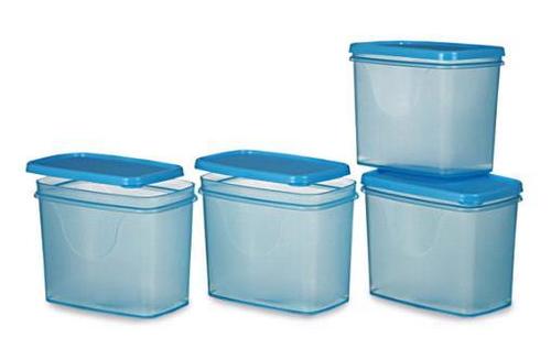 Blue Sleek Container Set