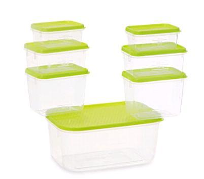 Green Polka Container Set