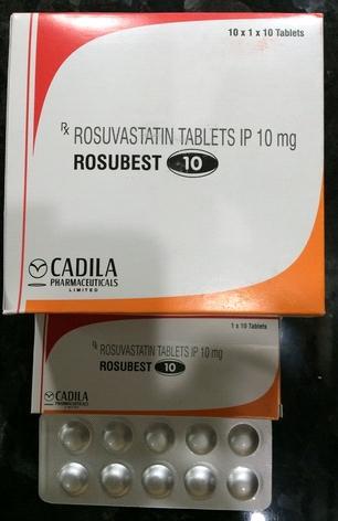 Rosubest 10 Rosuvastatin Tablets