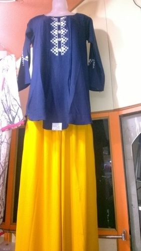 Long Skirt and Kurti Pair