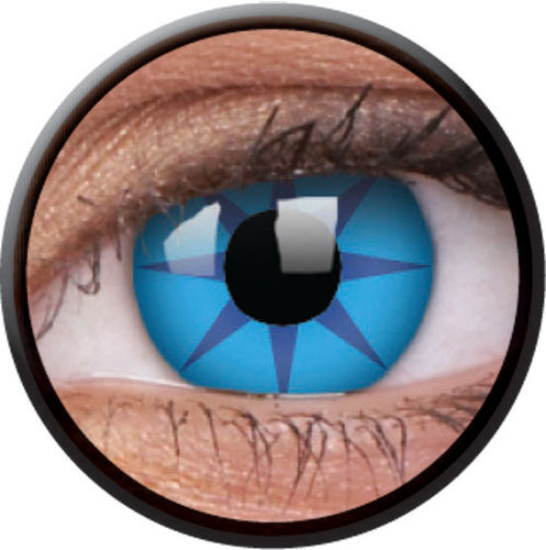 Blue Star Contact Lens Center Thickness: 0.06 Millimeter (Mm)