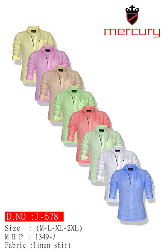 Men Linen Shirt