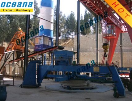 Vertical Vibrating Casting Pipe Machine