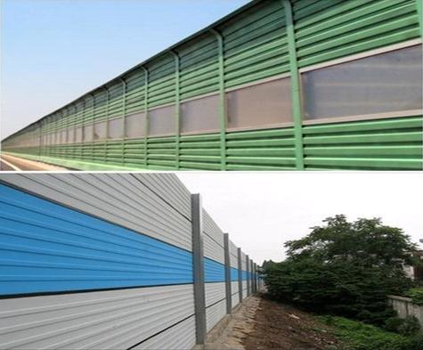 Metal (Galvanized/Aluminum) And Transparent Sheet (Acrylic/Polycarbonate/PC) Absorbing Panel Wall For Noise Barrier