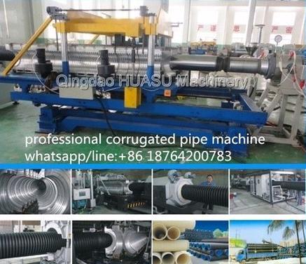 Automatic Dwc Plastic Corrugated Pipe Tube Production Line