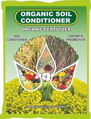 Organic Soil Conditioner - 100% Organic Matter, Blackish Brown Granules | High Nitrogen, Phosphate & Micronutrient Content for Enhanced Crop Growth