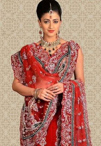 Red Velvet A Line Lehenga Choli with Dupatta