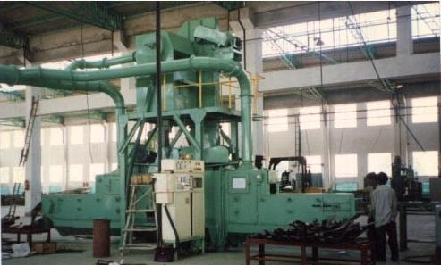 Leaf Spring Shot Peening Machine