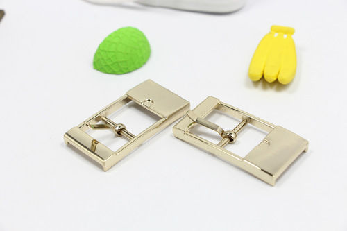 Three Gears Needle Buckle Iron Golden Plated Pin Buckles For Belts Shoes And Handbags