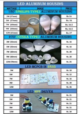 LED Aluminum Housing