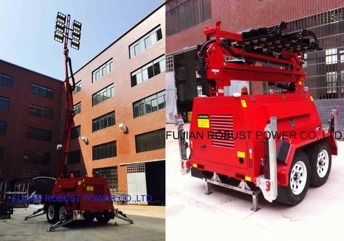 Hydraulic Led Lighting Tower