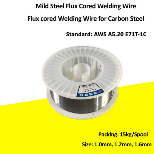 Mild Steelflux Cored Welding Wire E71t-1