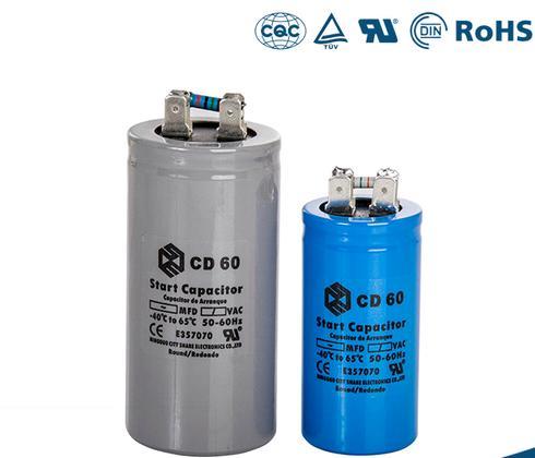 CD60 AC Motor Start Capacitor 50uf to 1000uf