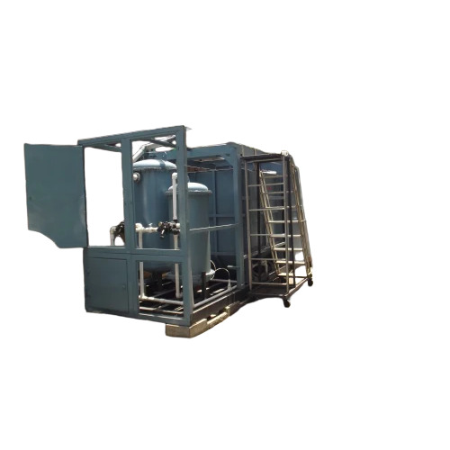 Industrial Sewage Treatment Plant - Color: Blue