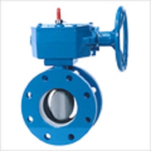 Long Lasting Cast Iron Blue Butterfly Valves