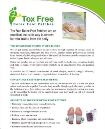 Tox Free Detox Foot Patches