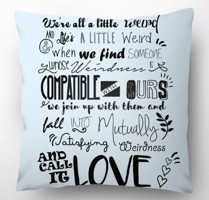 Weird Life Love Cushion Covers