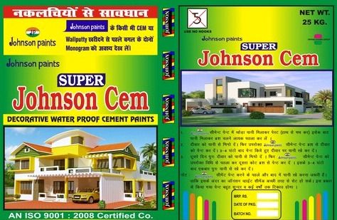 Any Color Johnson Cement Paints