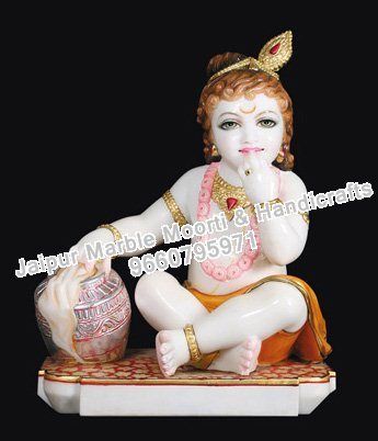 God Krishna Marble Statue